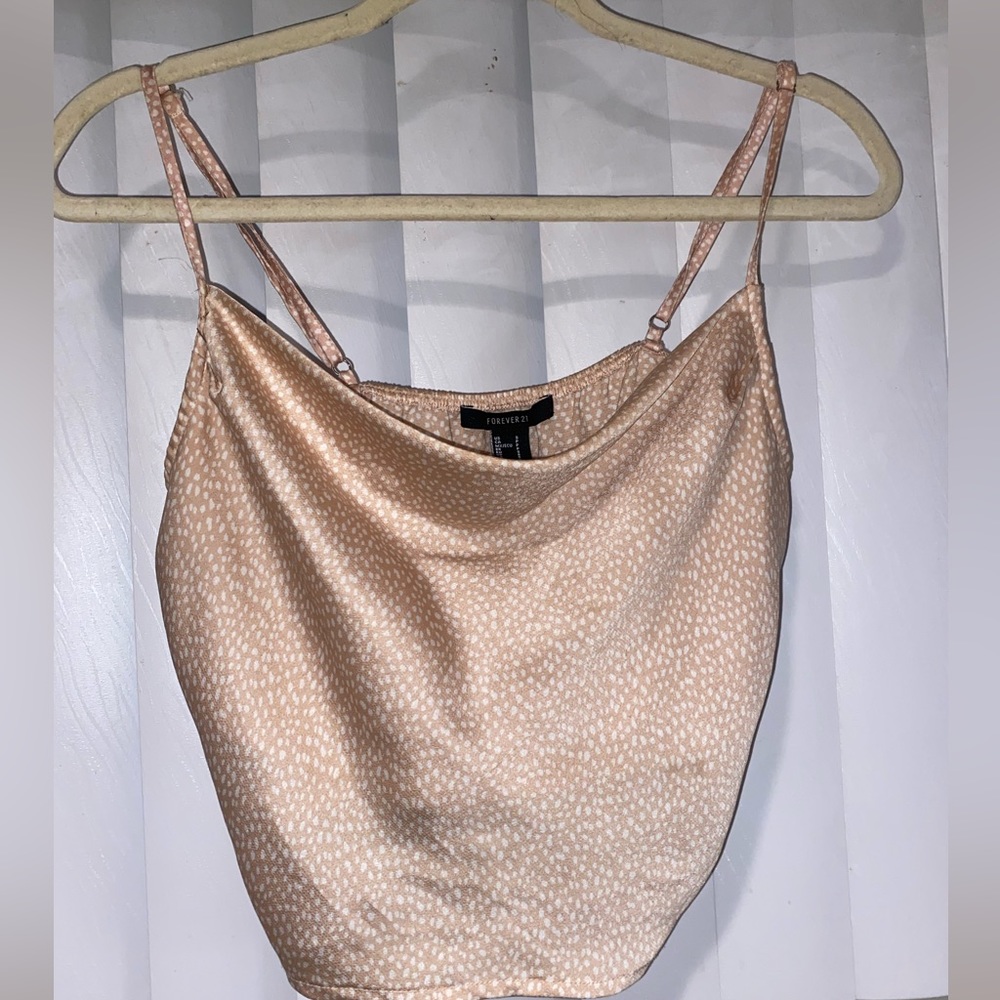 Polka Dot Crop Top